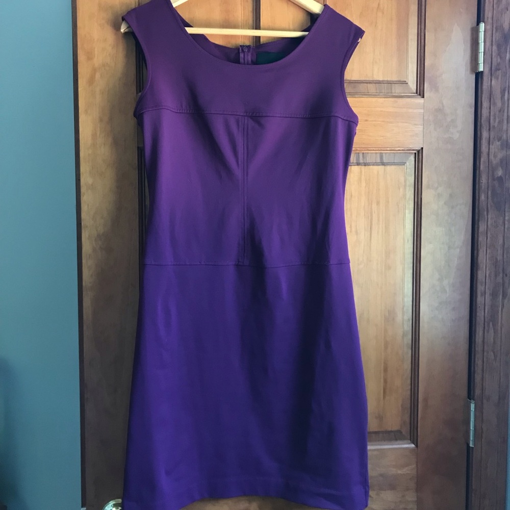 Cynthia Rowley purple sheath dress